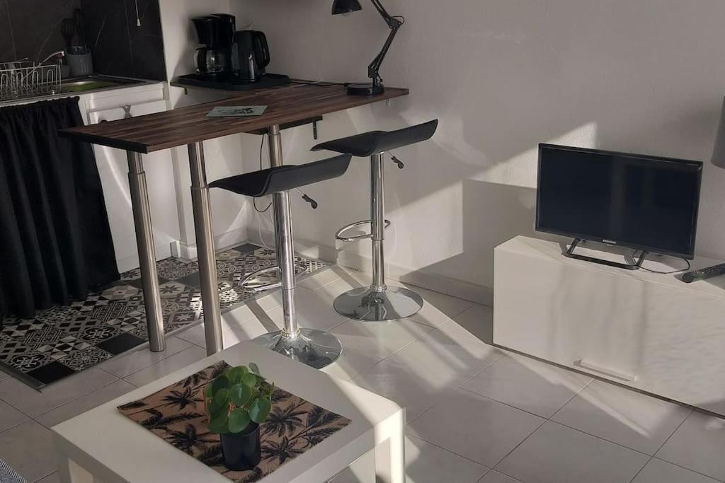 尼斯Studio Climatise, Lumineux A 5 Min De La Promenade Des Anglais公寓 外观 照片