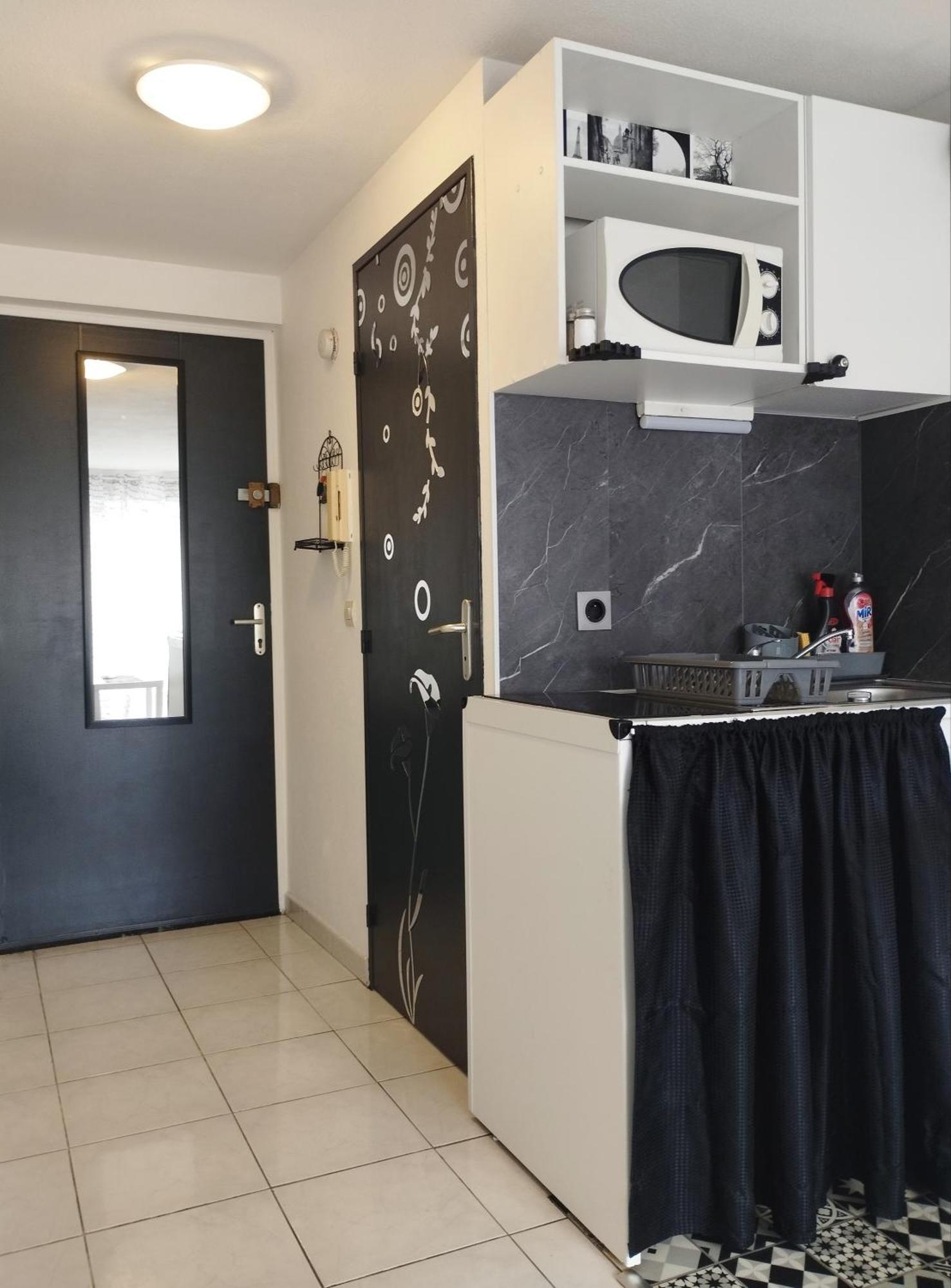 尼斯Studio Climatise, Lumineux A 5 Min De La Promenade Des Anglais公寓 外观 照片