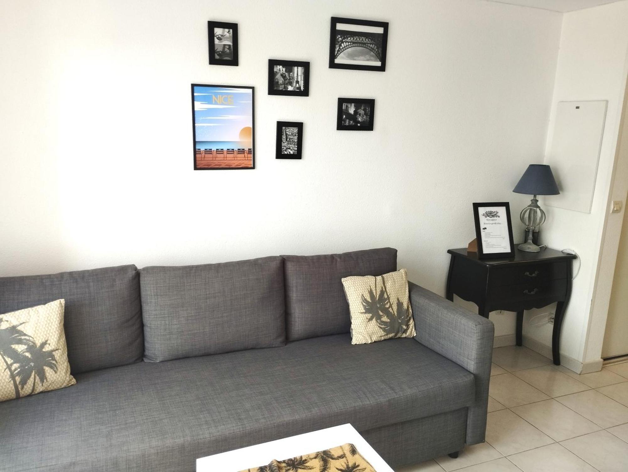 尼斯Studio Climatise, Lumineux A 5 Min De La Promenade Des Anglais公寓 外观 照片